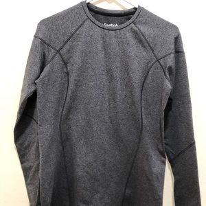 Reebok gray long sleeve active wear